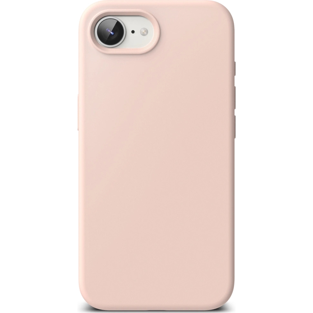Etui Ringke Silicone Magnetic do Apple iPhone 16e, różowe